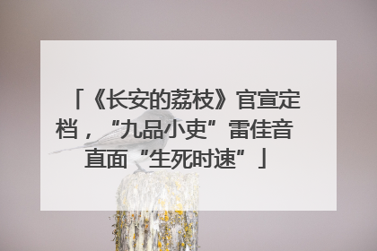 《长安的荔枝》官宣定档，“九品小吏”雷佳音直面“生死时速”