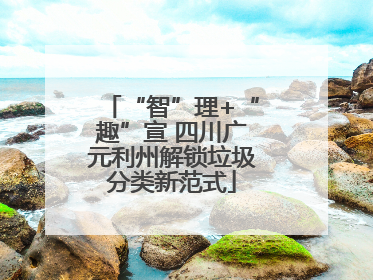 “智”理+“趣”宣 四川广元利州解锁垃圾分类新范式