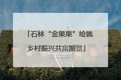 石林“金果果”绘就乡村振兴共富图景