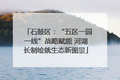 石鼓区：“五区一园一线”战略赋能 河湖长制绘就生态新图景