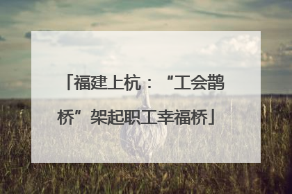 福建上杭：“工会鹊桥”架起职工幸福桥