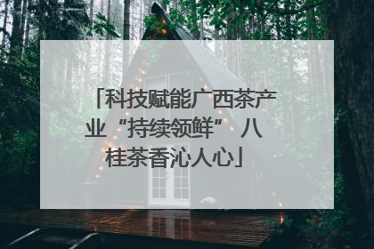 科技赋能广西茶产业“持续领鲜” 八桂茶香沁人心