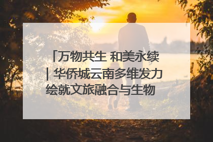 万物共生 和美永续｜华侨城云南多维发力 绘就文旅融合与生物多样性保护新图景