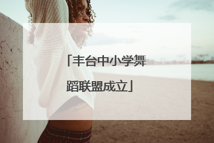丰台中小学舞蹈联盟成立