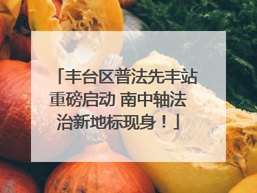 丰台区普法先丰站重磅启动 南中轴法治新地标现身！