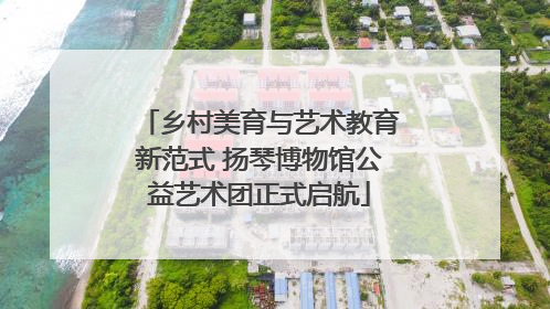 乡村美育与艺术教育新范式 扬琴博物馆公益艺术团正式启航