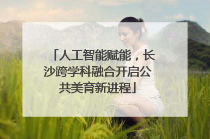 人工智能赋能，长沙跨学科融合开启公共美育新进程