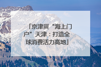 京津冀“海上门户”天津：打造全球消费活力高地