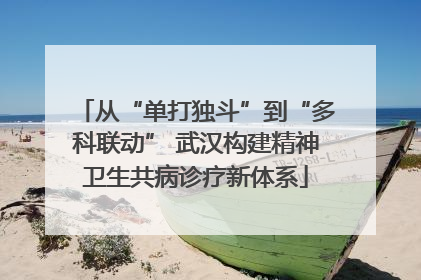 从“单打独斗”到“多科联动” 武汉构建精神卫生共病诊疗新体系