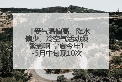 受气温偏高、降水偏少、冷空气活动频繁影响 宁夏今年1-5月中旬现10次定级沙尘天气过程