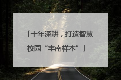 十年深耕，打造智慧校园“丰南样本”
