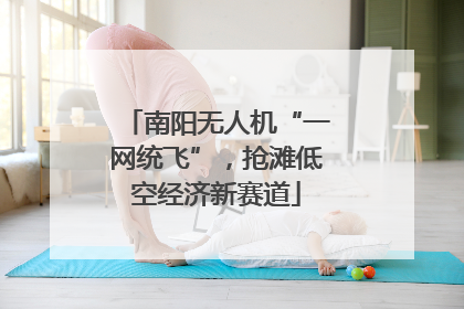南阳无人机“一网统飞”，抢滩低空经济新赛道