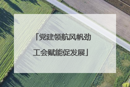 党建领航风帆劲 工会赋能促发展