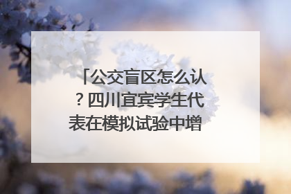 公交盲区怎么认?四川宜宾学生代表在模拟试验中增强乘车安全意识