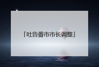 吐鲁番市市长调整