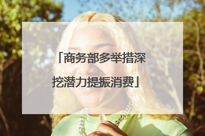 商务部多举措深挖潜力提振消费