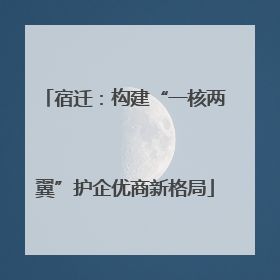 宿迁：构建“一核两翼”护企优商新格局