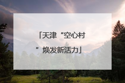 天津“空心村”焕发新活力