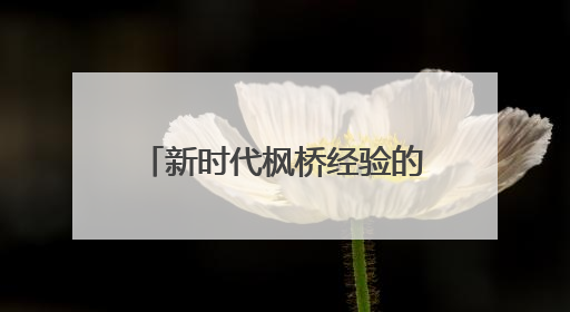 新时代枫桥经验的文化密码：专家学者共话传统治理智慧