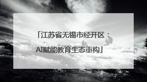 江苏省无锡市经开区：AI赋能教育生态重构