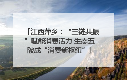 江西萍乡：“三链共振”赋能消费活力 生态五陂成“消费新枢纽”