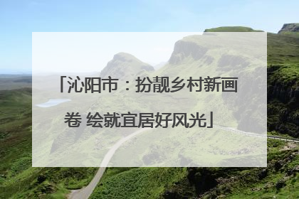 沁阳市：扮靓乡村新画卷 绘就宜居好风光