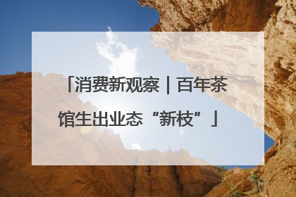 消费新观察｜百年茶馆生出业态“新枝”
