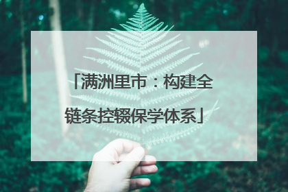 满洲里市：构建全链条控辍保学体系