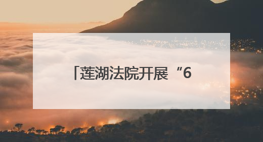莲湖法院开展“6·26国际禁毒日”主题宣传活动