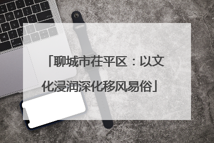 聊城市茌平区：以文化浸润深化移风易俗