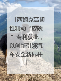 西姆克高韧性制动“皮碗”专利获批，以创新引领汽车安全新标杆