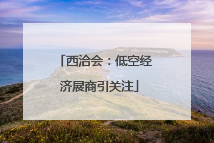 西洽会：低空经济展商引关注