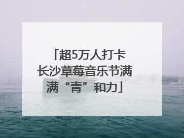 超5万人打卡 长沙草莓音乐节满满“青”和力