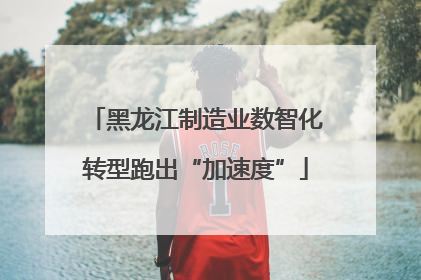 黑龙江制造业数智化转型跑出“加速度”