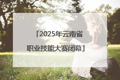 2025年云南省职业技能大赛闭幕