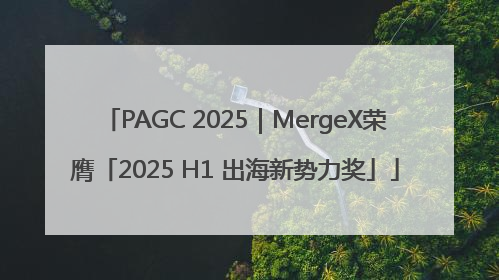 PAGC 2025｜MergeX荣膺「2025 H1 出海新势力奖」